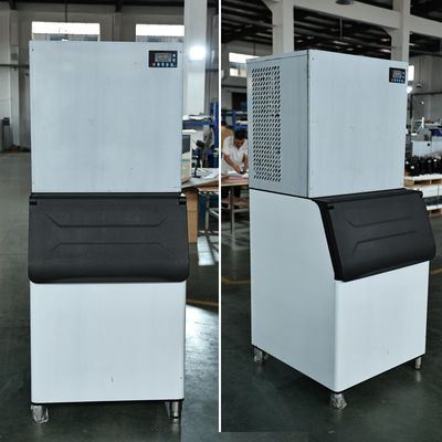 Máquina de gelo de 22 mm Cubo 450 kg Capacidade Adequada para bares Salões de dança e restaurantes