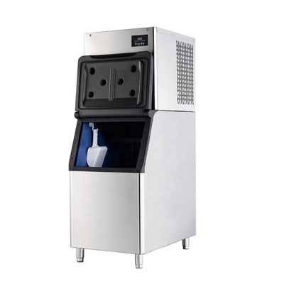 220V 1P 50HZ Máquina de gelo de cubo comercial ICEMA personalizada para restaurante ou loja