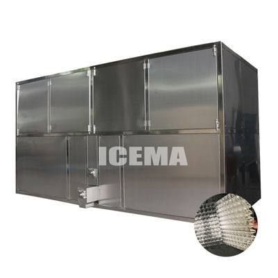 Bom preço Home 5tons 10tons 5000kg Ice Cube Maker com Design Industrial e Operação Automática on-line