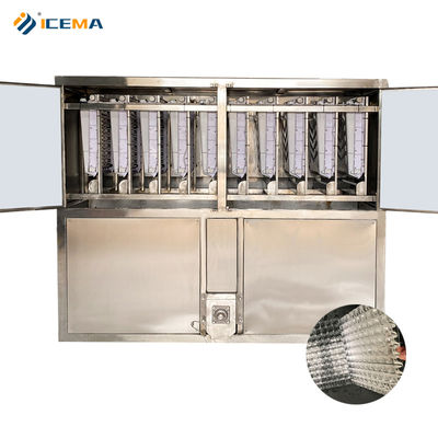 Bom preço Máquina de fabricação de cubos de gelo de 3000 kg para produção industrial de gelo on-line