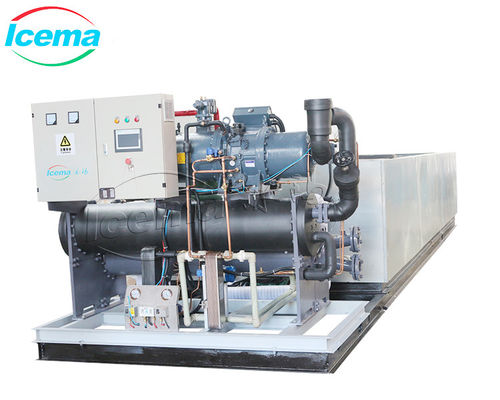 Bom preço Máquina profissional de fabricação de blocos de gelo com operação automática e produção diária de 5 toneladas on-line