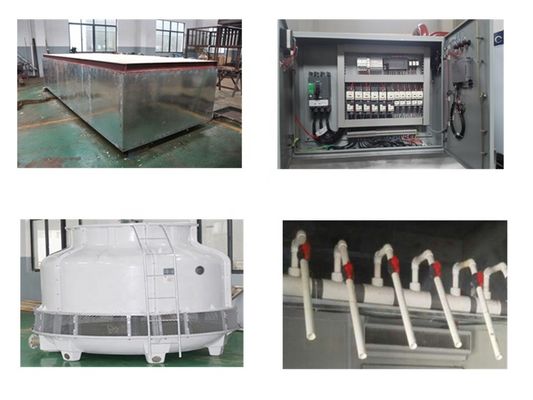 Loja de alimentos Container industrial Bloco de geladeira Máquina de fazer gelo Peso 25kg 50kg 100kg Consumo