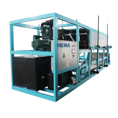 Máquina de fabricação de blocos de gelo industrial para a produção de gelo pesqueiro
