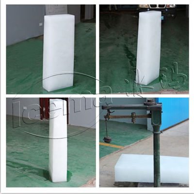 Máquina de fabricação de blocos de gelo industrial para a produção de gelo pesqueiro