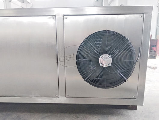 Máquina de blocos de gelo compactos de 1 tonelada com componentes Schneider Electric