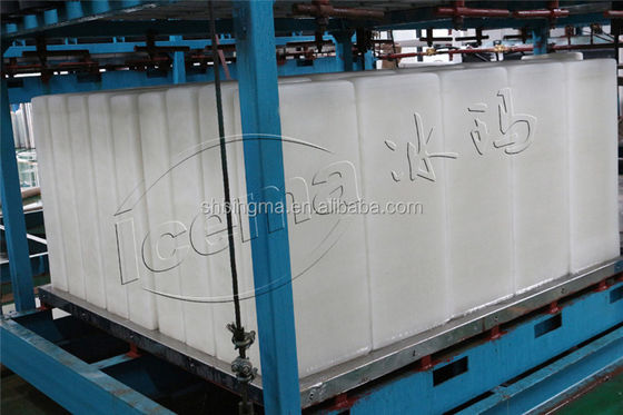 ICEMA 1T-20T/24H Máquina de gelo de blocos de arrefecimento directo para grande produção industrial de gelo