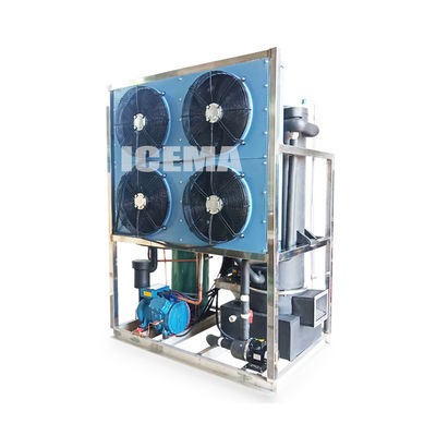 Bom preço 8.66KW máquina de fazer gelo para barras em plantas químicas conveniente e durável on-line