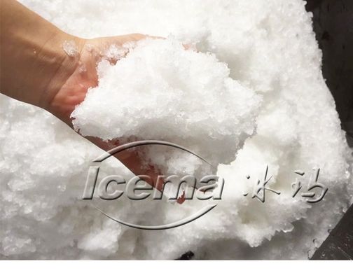 Máquina de fazer gelo portátil de aço inoxidável ICEMA Mini para conservação fresca