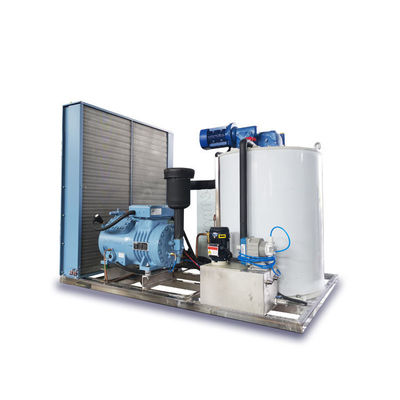 3T/24H Máquina industrial de fabricação de flocos de gelo para a pesca de frutos do mar