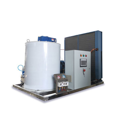 3T/24H Máquina industrial de fabricação de flocos de gelo para a pesca de frutos do mar