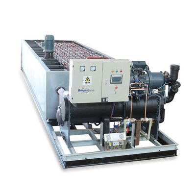 Emerson 62.7KW 2024 Personalização 15 toneladas Bloco máquina de fazer gelo para gelo industrial