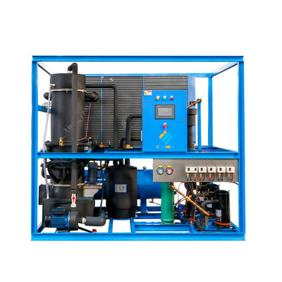 Máquina de gelo quente industrial com capacidade de 2 toneladas de gelo de tubo e tamanho de 2460*1575*1850mm