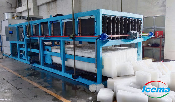Refrigeração por ar/água 20 toneladas Máquina de fabricação de blocos de gelo gelo industrial personalizado 85,5 kW