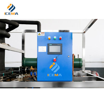 Máquina de gelo de tubo de 5 toneladas de aço inoxidável BMT50 para produtos de 2750*1650*2520mm