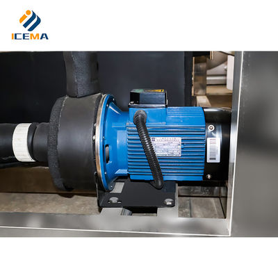 Máquina de gelo de tubo de 5 toneladas de aço inoxidável BMT50 para produtos de 2750*1650*2520mm
