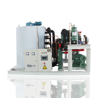 comprar Máquina de fabricação de flocos de gelo industrial de alta produtividade 10T/24H para pesca de frutos do mar online manufacture
