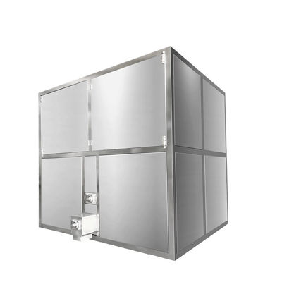 Bom preço Máquina de fabricação de gelo industrial cubo com 2 toneladas de potência diária e corrente nominal de 15A on-line