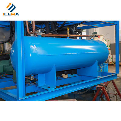 Melhor fabricante de gelo comercial de 1 tonelada com compressor Bitzer e refrigerante R404A