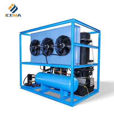 Frascold Industrial Máquina de tubos de gelo de 1 tonelada Produção de gelo confiável para a indústria