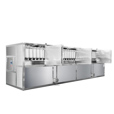 Máquina de gelo de 10 toneladas com embalagem automática personalizável e tamanho de gelo de 22x22x22 mm