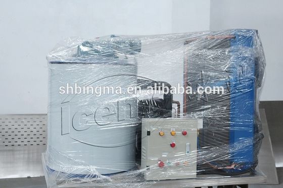 Máquina de fabricação de gelo em flocos para alta produtividade nas operações de pesca industrial