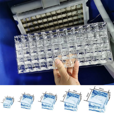 Máquinas de gelo comerciais Ice Cube com uma produção diária de 900KG são utilizadas na indústria da restauração, hotéis, bares, transportes
