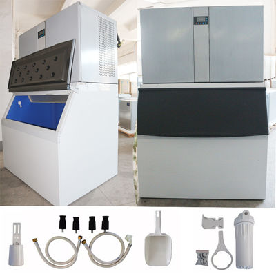 Emerson Compressor ICEMA Máquina automática de fazer cubos de gelo de 1 tonelada para produção de gelo