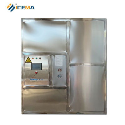 Máquina automática de fazer cubos de gelo para instalações de gelo