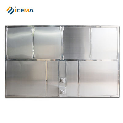 Máquina de fabricação de cubos de gelo de isolamento de material PU 5000 kg por dia para necessidades industriais
