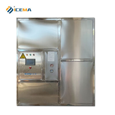 Máquina de fabricação de cubos de gelo de isolamento de material PU 5000 kg por dia para necessidades industriais
