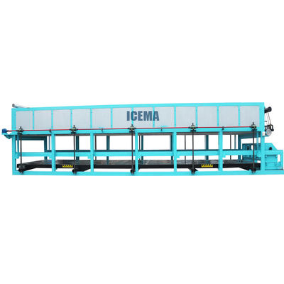 comprar 85 kW Capacidade de refrigeração Máquina de blocos de gelo industrial para produção de gelo em grande escala online manufacture