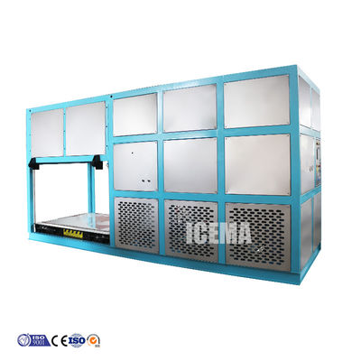 Máquina de fabricação de blocos de gelo industrial 3T de poupança de energia com fonte de alimentação 380V/3P/50hz