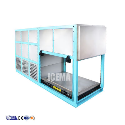 Máquina de fabricação de blocos de gelo industrial 3T de poupança de energia com fonte de alimentação 380V/3P/50hz