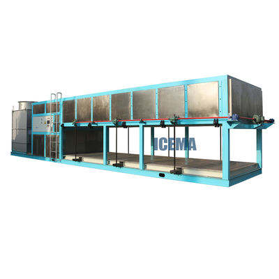 Frigorífico automático de bloco de refrigeração direta máquina 10T 15T 20T 25T 30T e desempenho
