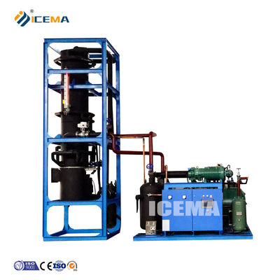 Aumente a sua produção de bebidas frescas com a máquina de gelo de tubo industrial 15T/24H da ICEMA