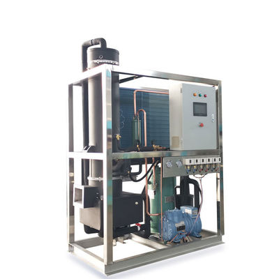 Máquina automática de fazer tubos de gelo com capacidade de armazenamento de gelo de 1000 kg nas Filipinas