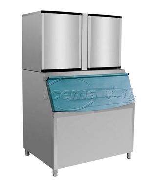 Velocidade de fabricação de gelo rápido 15-20 minutos / tempo Máquina de cubos de gelo comercial para alta demanda