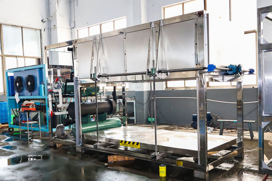 Máquina de fabricação de gelo de blocos industriais Icema