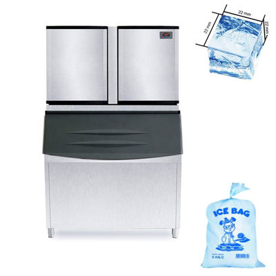 comprar Máquina de Gelo em Cubos Comercial 1000kg/dia Refrigeração a Ar e Água com Controle PLC online manufacture