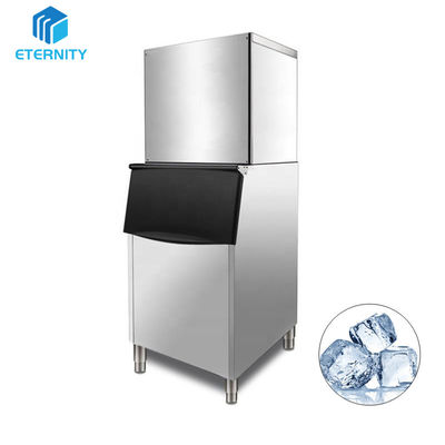 comprar 200 kg 300 kg 400 kg 500 kg ICEMA Máquina de fabricação de cubos de gelo 760*830*1780mm Tamanho de gelo 22x22x22mm online manufacture