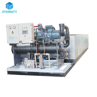 comprar Máquina profissional de fabricação de blocos de gelo com operação automática e produção diária de 5 toneladas online manufacture