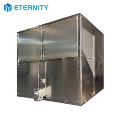 comprar 2T máquina de gelo industrial 1860W fabricante de gelo cristal para armazenamento de gelo 2TON benefício online manufacture