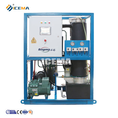 comprar 10Ton/Day Tube Ice Machine with R404a/R22a Refrigerant and 22/25/32/38mm Ice Size online manufacture