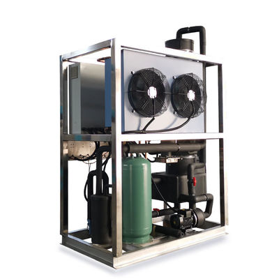 comprar Commercial Tube Ice Machine with 500 kg Ice Storage 2 Years Warranty and 5 Stage Filter for High-Quality Ice Production online manufacture