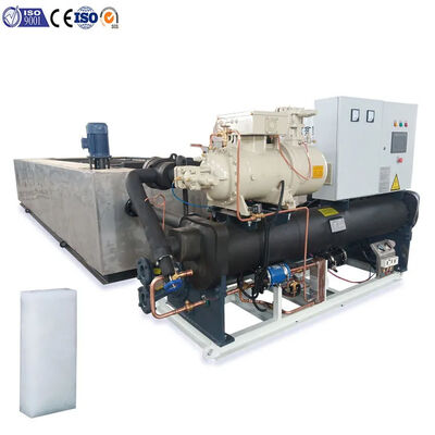 comprar Máquina industrial de fabricação de blocos de gelo de 10 toneladas tipo salmoura 380 V online manufacture