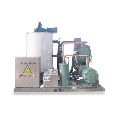 comprar Máquina automática de gelo em flocos de água do mar 1 tonelada comercial para criação de peixes online manufacture