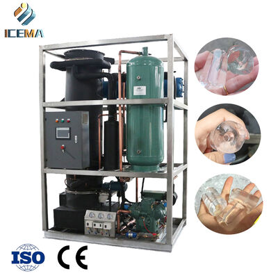 comprar Máquina de gelo de tubo 3T/24H para bebidas frias Máquina de gelo de tubo para venda Comercial/Industrial online manufacture