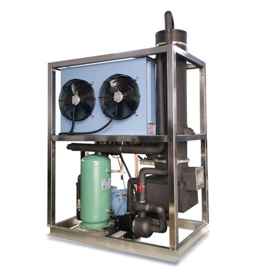 comprar Máquina de Gelo em Tubo Certificada CE 1T Máquina de Gelo em Tubo Personalizada 1000kg Armazenamento de Gelo Motor Emerson Engrenagem Bomba PLC online manufacture
