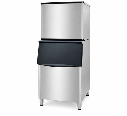 comprar Fabricante de cubos de gelo comerciais de 480 kg de capacidade que oferece capacidade diária de 900 kg 24 horas Produção de gelo para a indústria de serviços alimentares Fabricação em linha