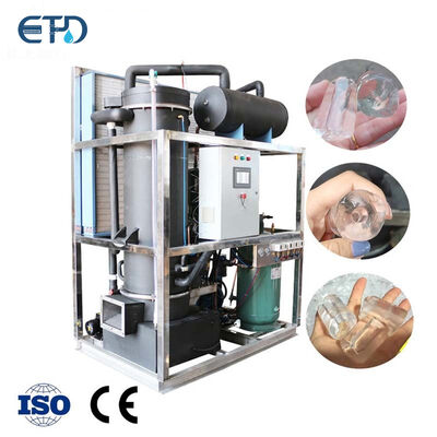 comprar Máquina de gelo de tubo comercial 8 toneladas/24 horas automática 380 V Fabricação em linha